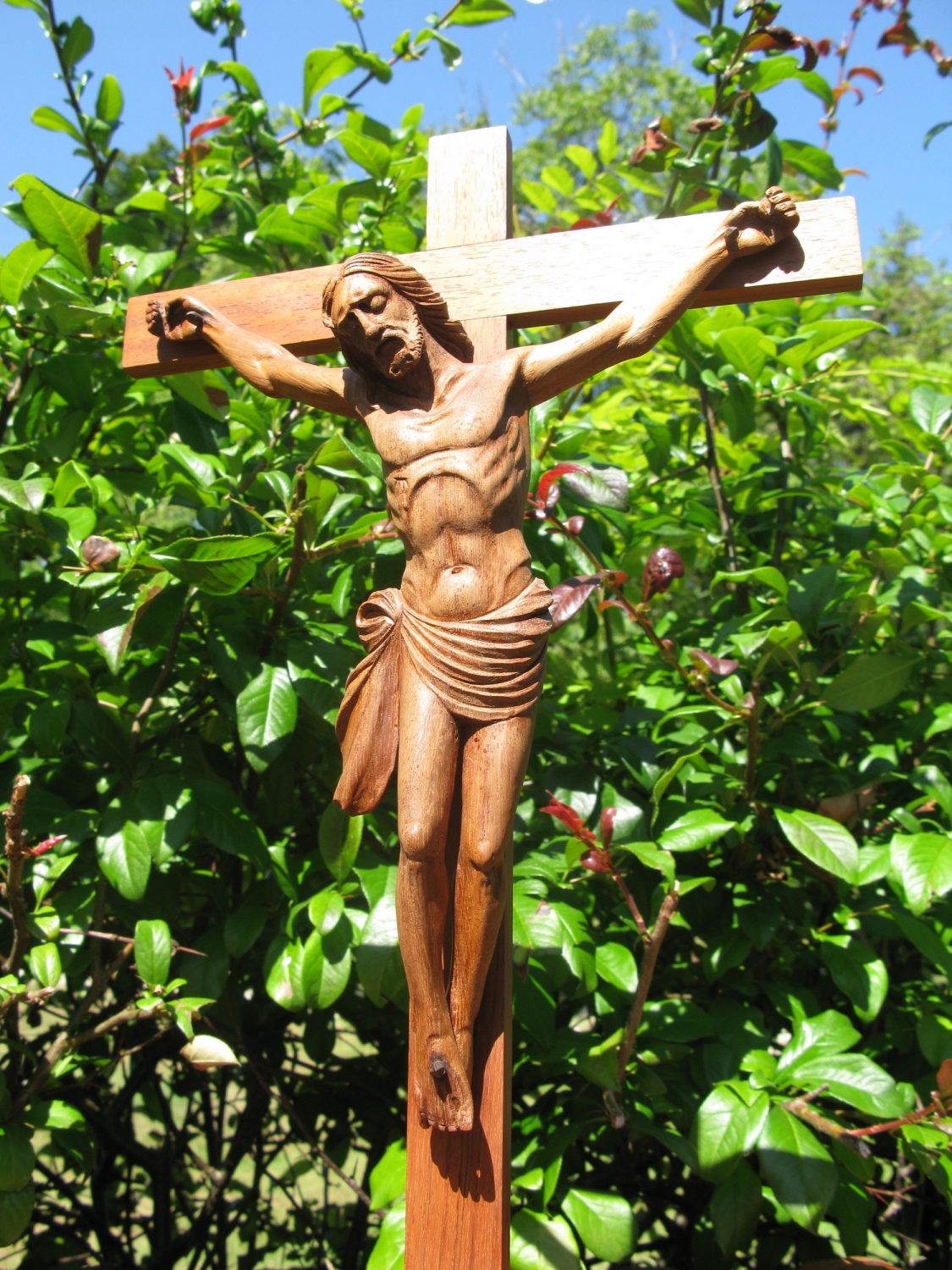 Christ en croix Coeur de Jésus en croix