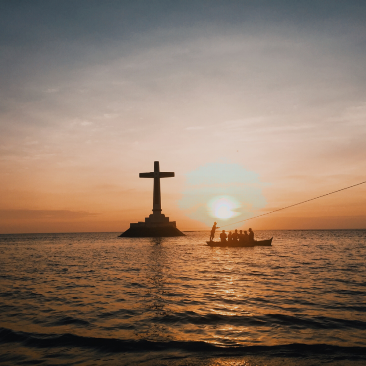 être sur terre le Cœur de Dieu pêcheurs et croix pêcheurs et croix