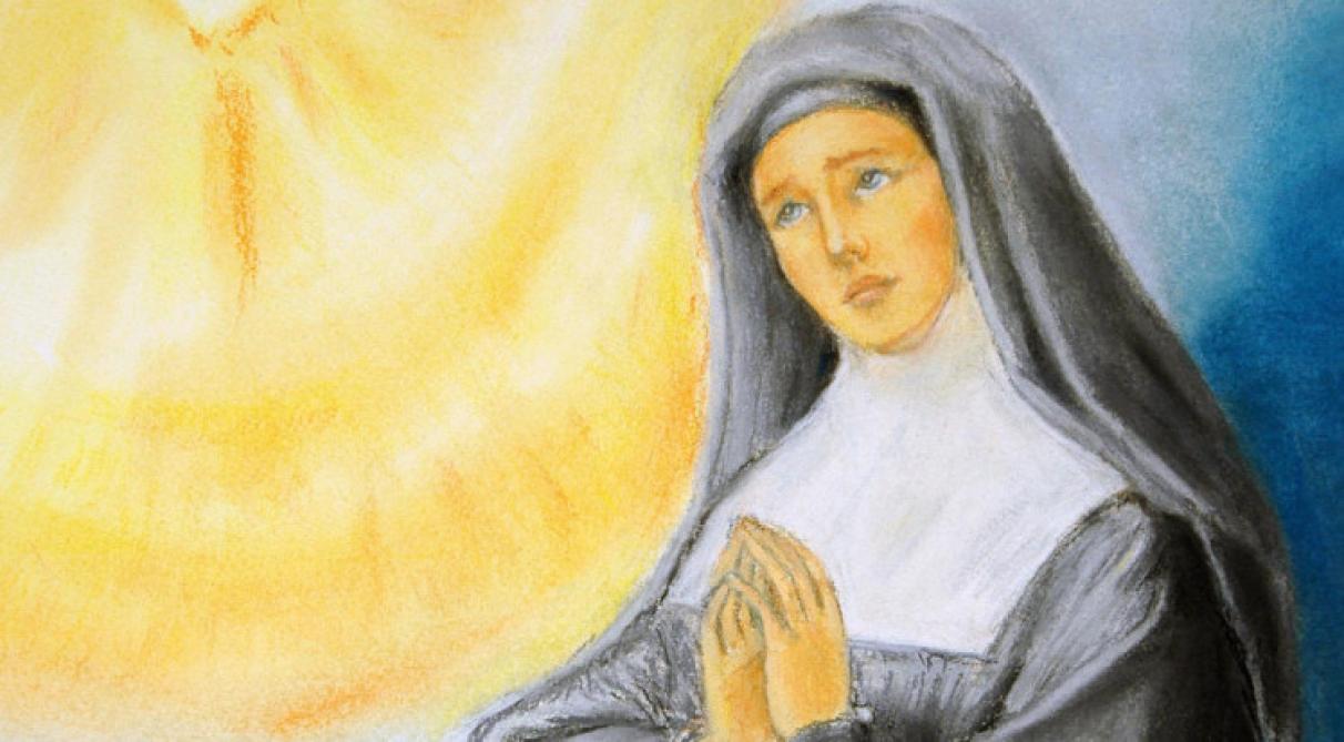 Sainte Marguerite Marie et le Coeur de Dieu